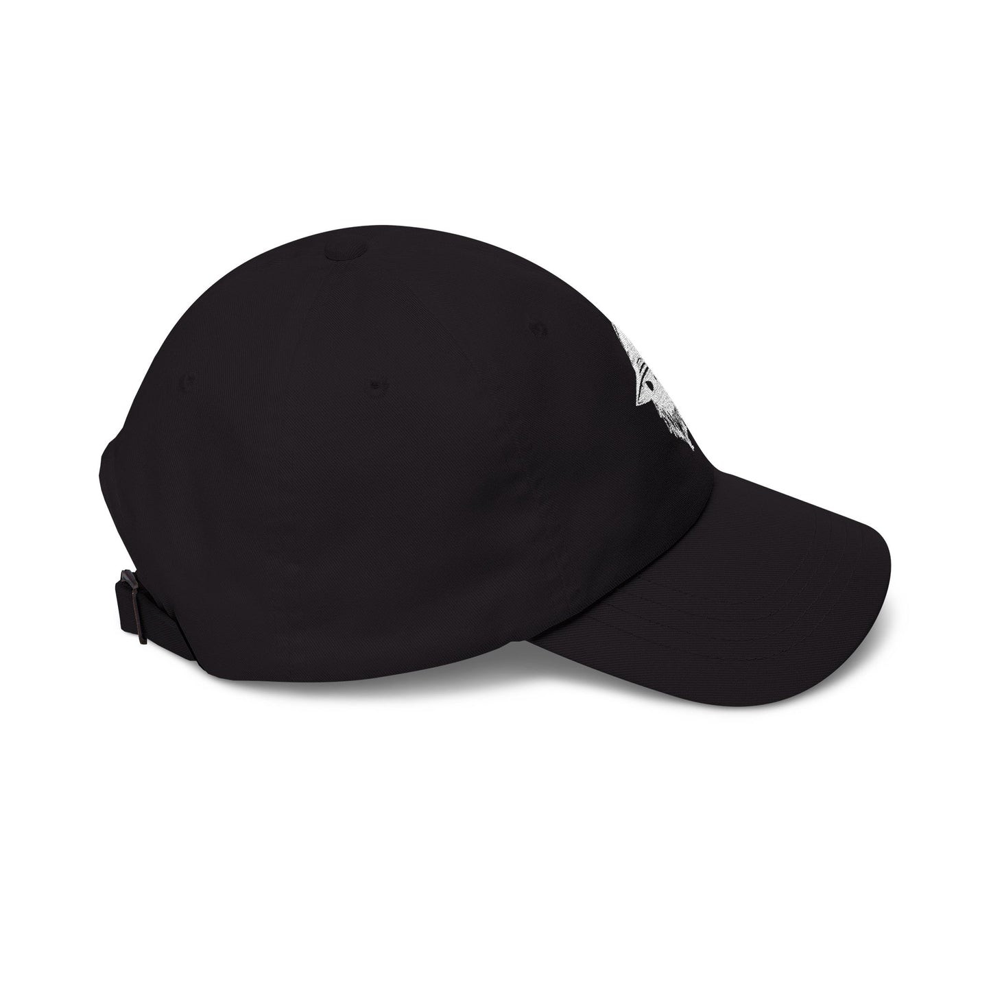 Wizards With Attitude Dad Cap — Embroidered Wizard Skull Logo Crew Hat