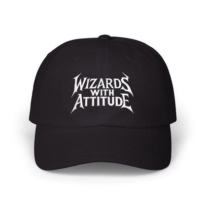 Wizards With Attitude Dad Cap — Embroidered Magic Crew Hat