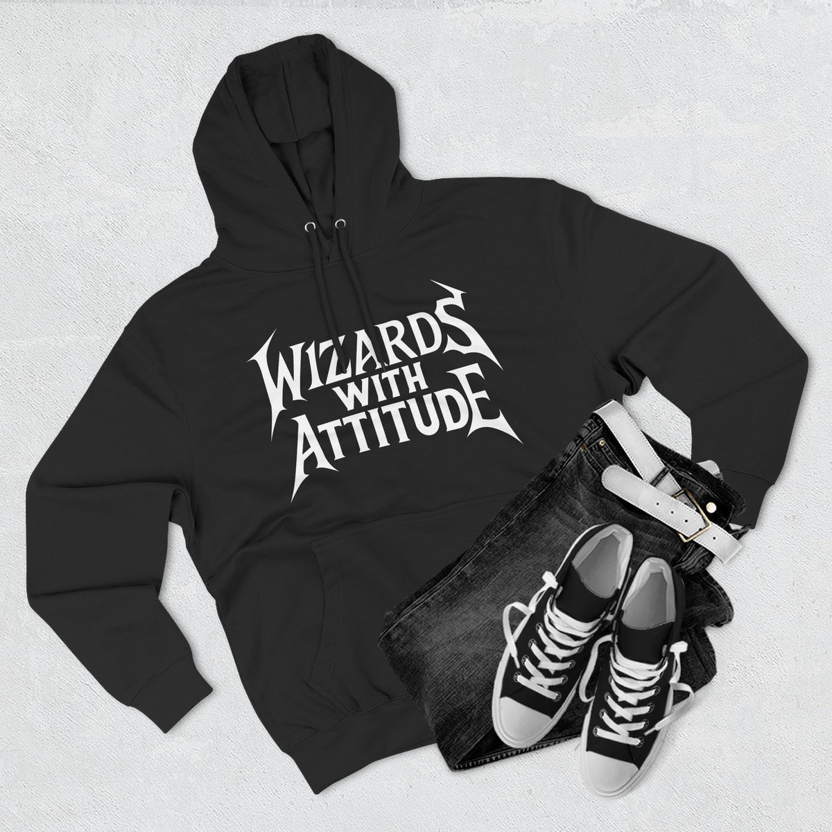 Wizards with Attitude Fleece Hoodie